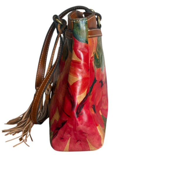 Patricia Nash Poppy Multi print handbag new without tags - Picture 8 of 14